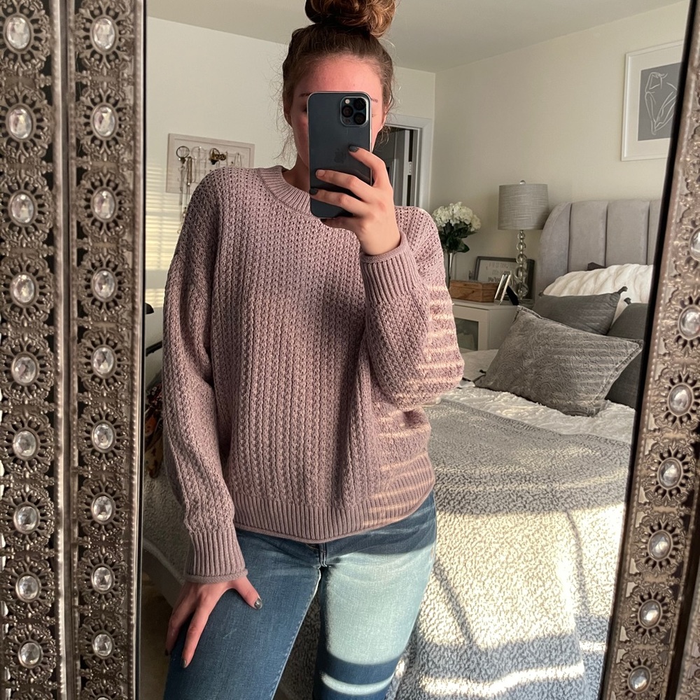 Purple Sweater